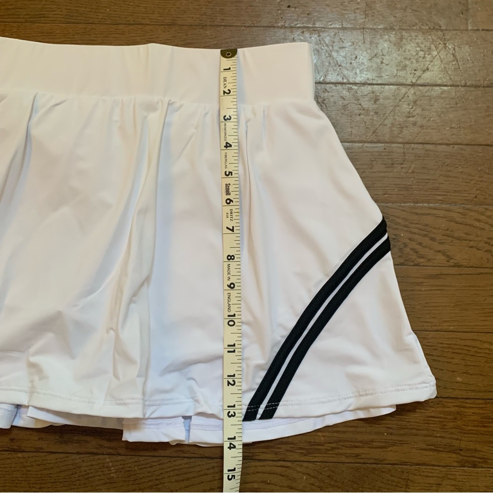 BMJL Womens High Waist Pleated Tennis Skirt /Golf Skorts /Built-in shorts Small - Picture 14 of 16